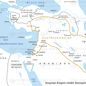 Assyrian empire under sennacherib