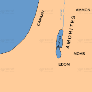 Map of Amorite Settlements