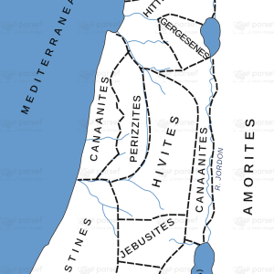 Map of Canaanite Nations