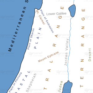 Israel’s Natural Divisions