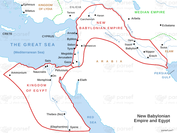 New babylonian empire and egypt