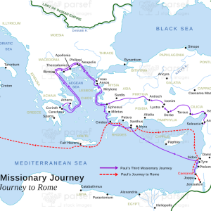 Acts Pauls Third Journey and Rome