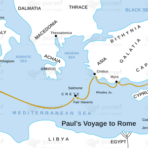Paul's voyage to Rome