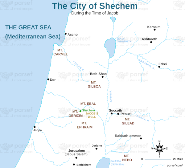 The City of Shechem