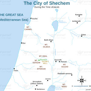 The city of shechem