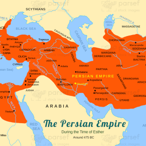 The Persian Empire during the time of Esther