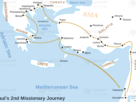 Acts Pauls Second Missionary Journey