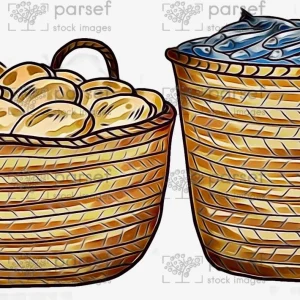 Baskets of Bread and Fish