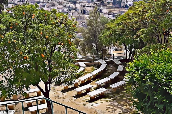 View from the House of Caiaphas