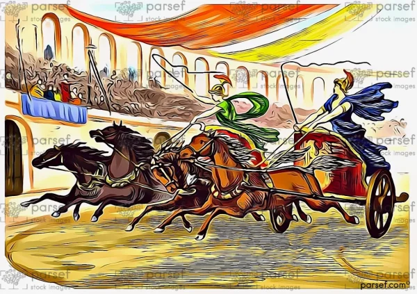 Chariot Races in Trajans Circus