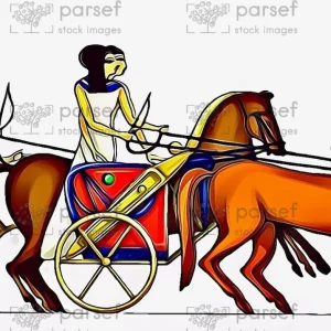 Egyptian Princes in Chariot