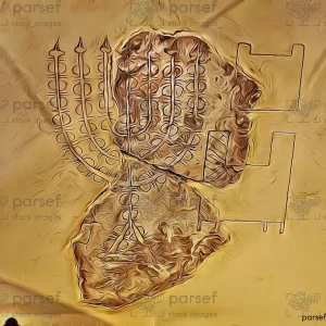 Menorah Sketch First Century