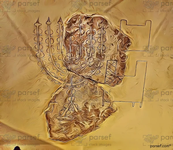 Menorah Sketch First Century