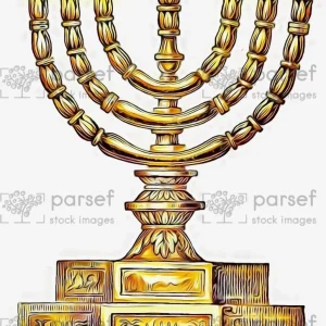 Golden Lampstand