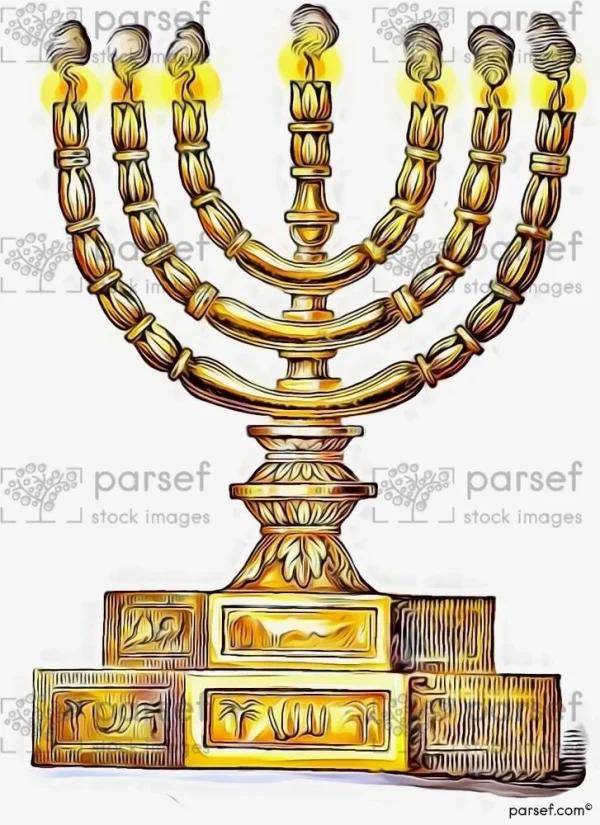 Golden Lampstand