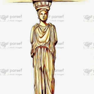 Greek Goddess Column