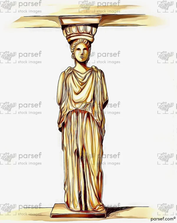 Greek Goddess Column