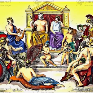Greek Gods on Olympus