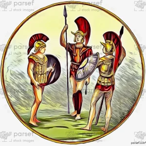 Greek Soldiers from a Relief