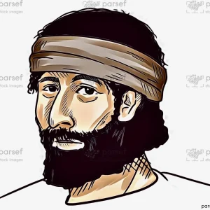 Jewish Man with Headband