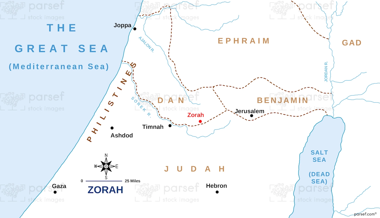 Zorah Map image