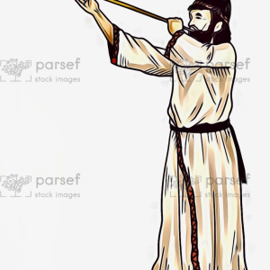 Man Bowing Trumpet