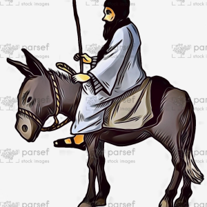 Man on a Donkey