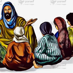 Jesus Teaching the Children