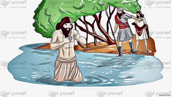 Naaman Cleansed of Leprosy