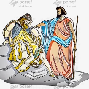 Prophet Speaking to the King