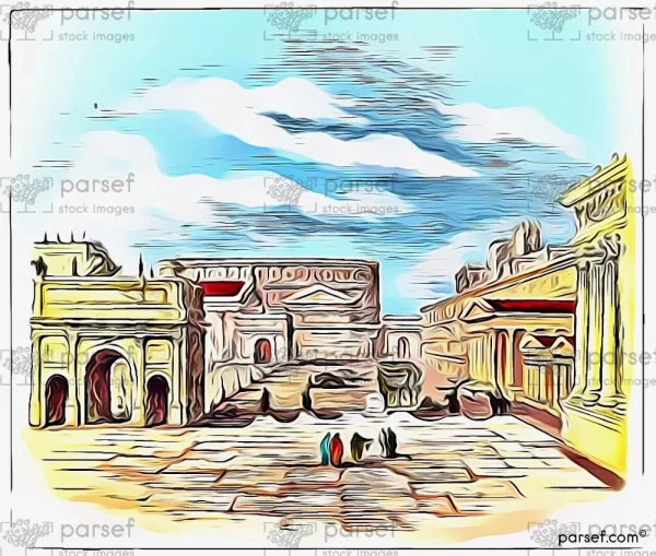 Roman Forum Reconstruction