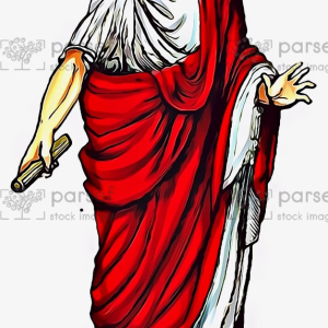 Roman Man Wearing Toga