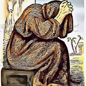 Sitting in Sackcloth