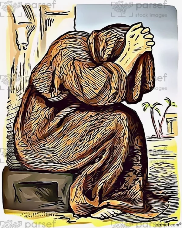 Sitting in Sackcloth