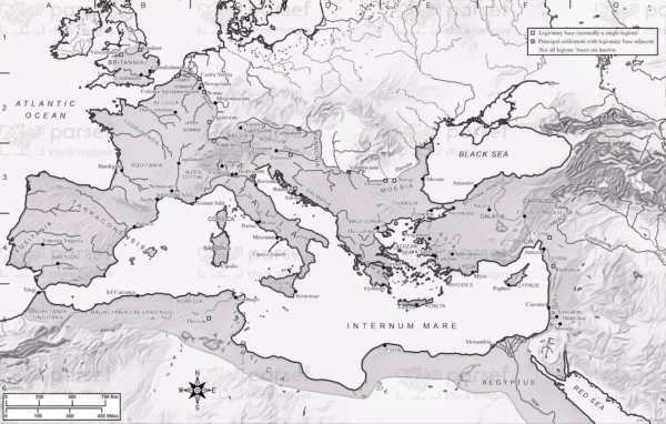 Roman Empire in A.D. 69